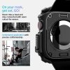 Etui Spigen Rugged Armor do Apple Watch 10 / 11 (42 mm) – Czarny Matowy (Matte Black)